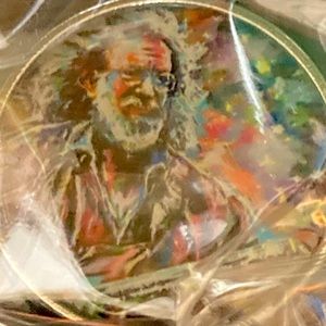 🫠🫠Jerry Garcia of the Grateful Dead/Jerry Garcia Band Keychain NWT🫠🫠